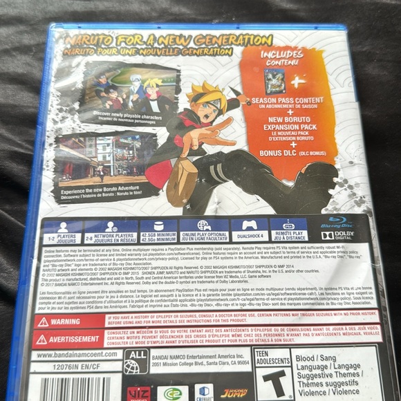 Naruto Shippuden Ultimate Ninja Storm 4 - PlayStation 4